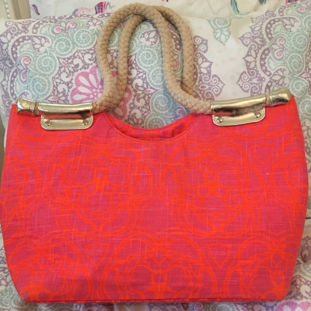 Mud Pie Bag Lady Shoulder Bag - Picture 2 of 8